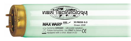 New Technology Max Warp 800 X-PRESS 25 W 0,3 Green